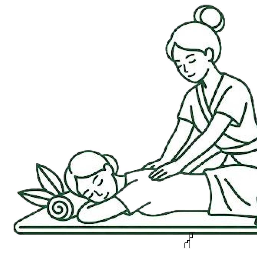 Traditional Thai massage icon